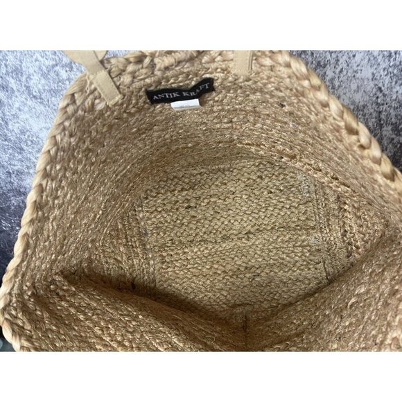 Rainbow Woven Jute Tote Handbag for Women by Antik Kraft - Picture 7 of 13